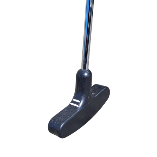 Standard gummihoved putter med sigte striber 85 cm