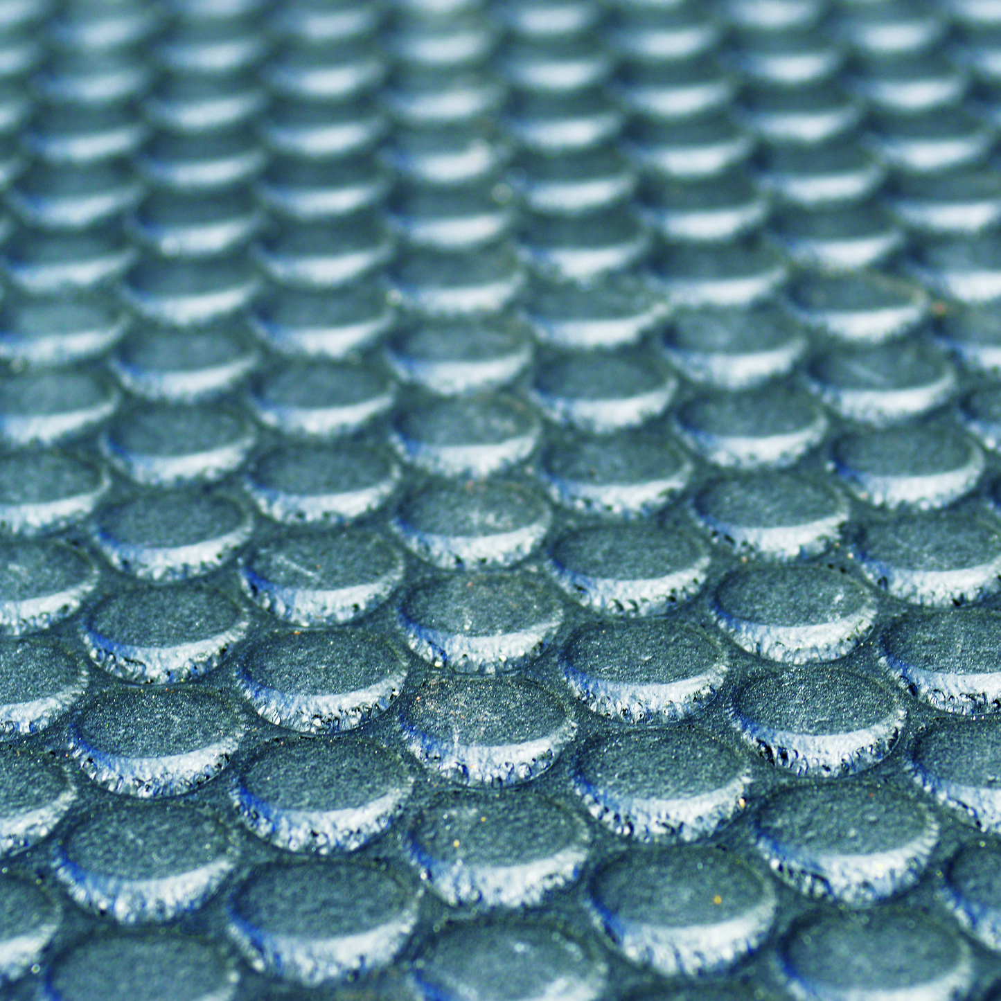 Pro Classic udslagsmåtte, 4-kantet, 150x150 cm, med huller og slidser