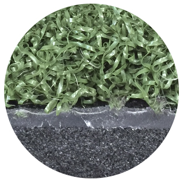 Tee-Up udslagsmåtte, 4-kantet, 150 x150 cm