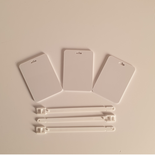 Bagmærke 92x67mm til digital printet