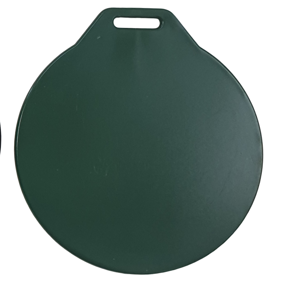 Bagmærke uden tryk, grøn