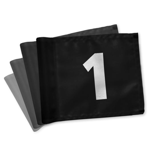 Mini Golf / Adventure Golf flags black
