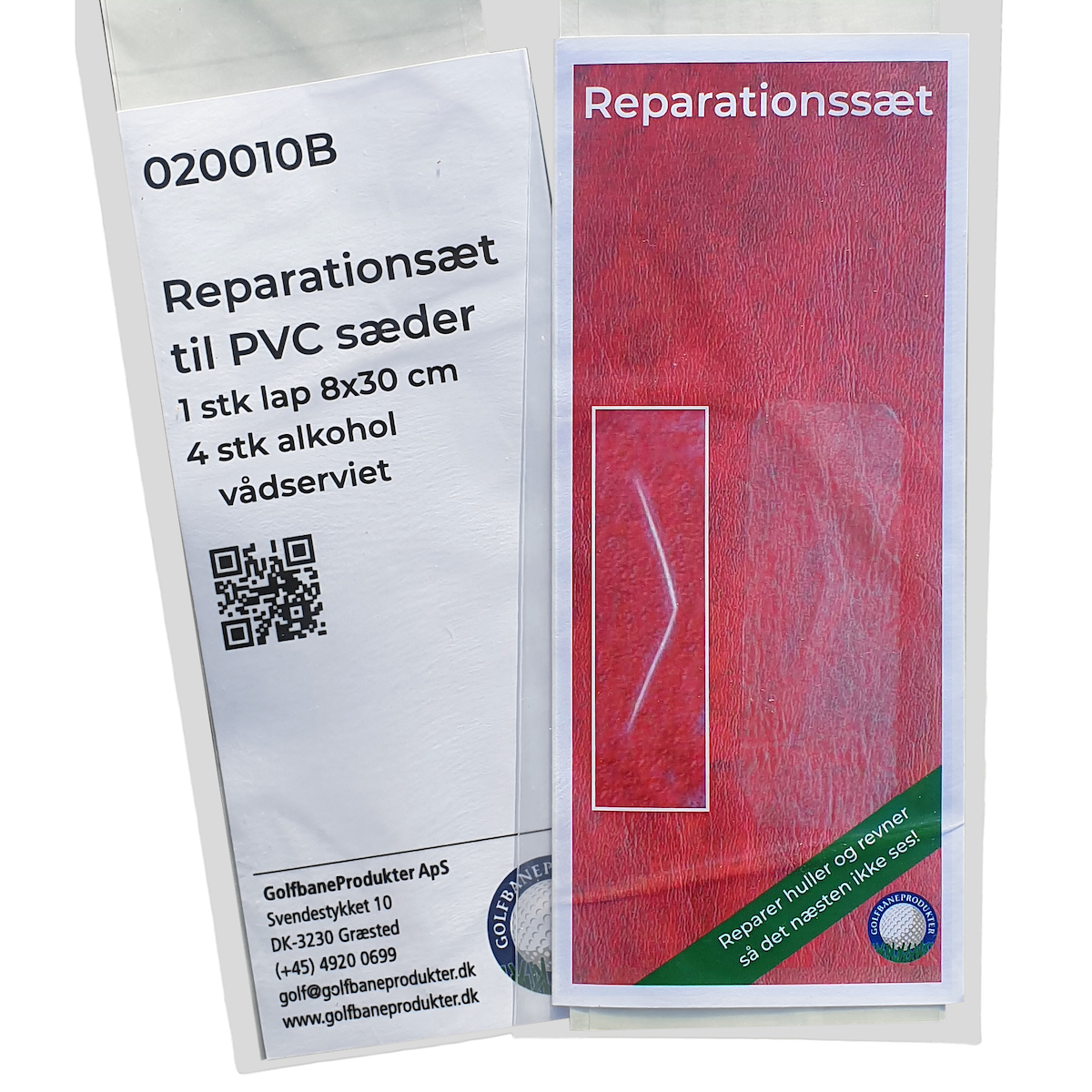 Reparations aid kit til PVC materialer
