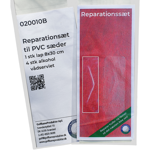 Reparations aid kit til PVC materialer