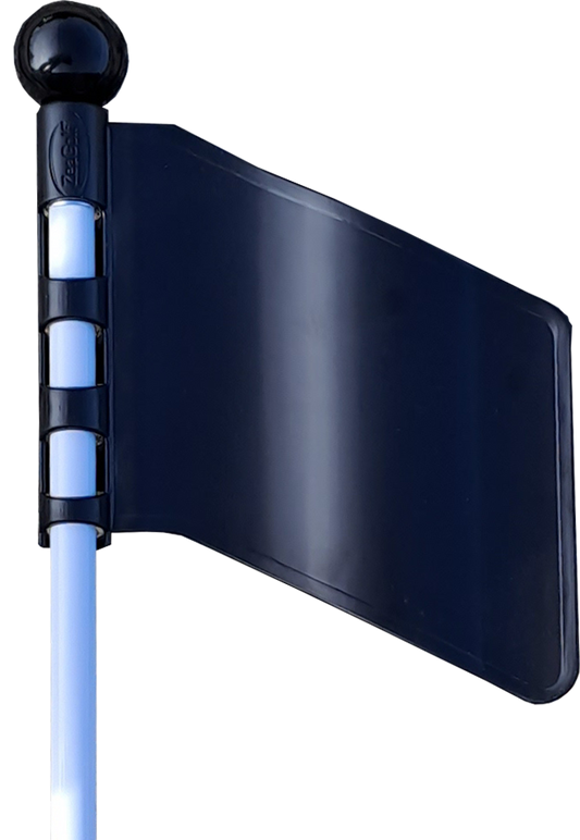 Løs top til puttinggreen flag, design flag