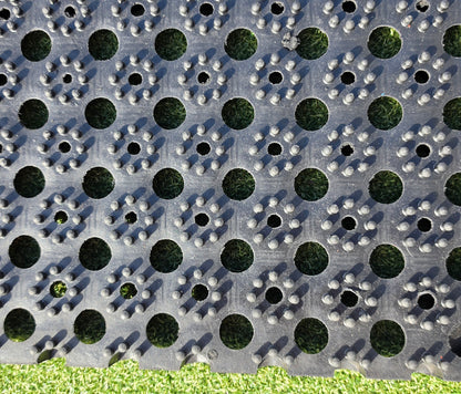 Gummi slæbenet, 1,5 x 1 m