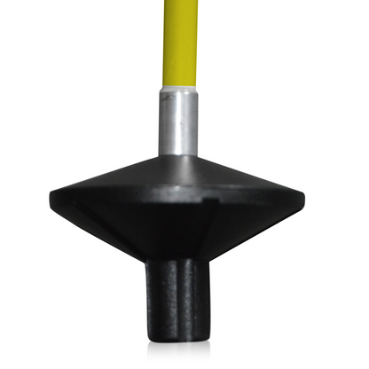 Puttinggreen Glasfiberstang, gul, 65 cm