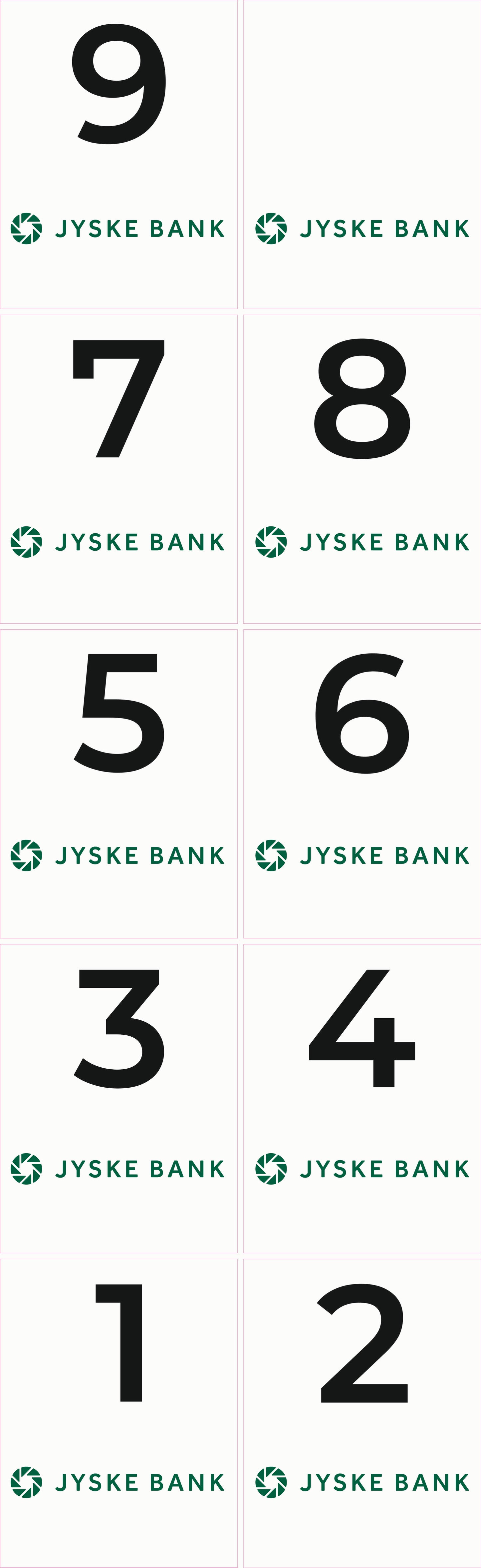 Sponsortryk til model oval putting green flag 40 stk