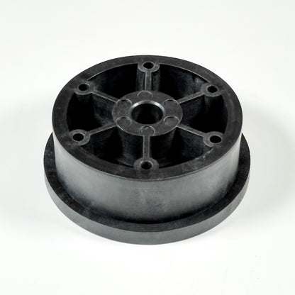 Afslutningsflange med leje