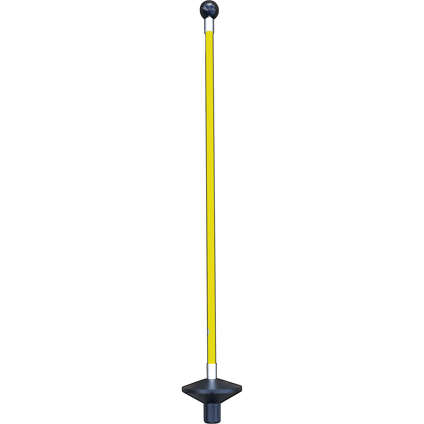 Puttinggreen Glasfiberstang, gul, 65 cm