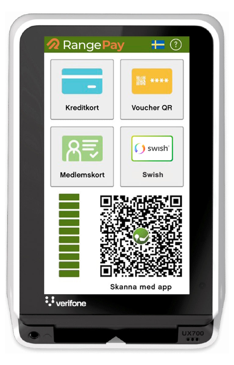 RangePay - Betalingssystem til boldautomat