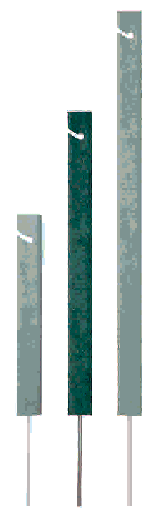 Stolpe til reb GRØN Firkantet, 46 cm