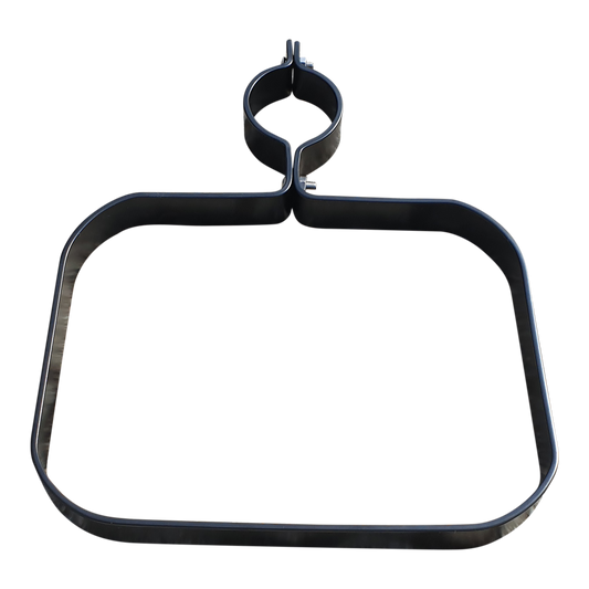 Beslag til stolpe til affaldsspand