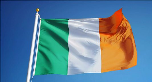 Nationalflag Irland til 6 meter flagstang