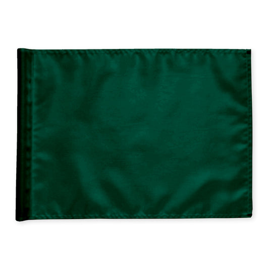 Puttinggreen flag, grøn, nylon, ekstra kraftig flagdug.