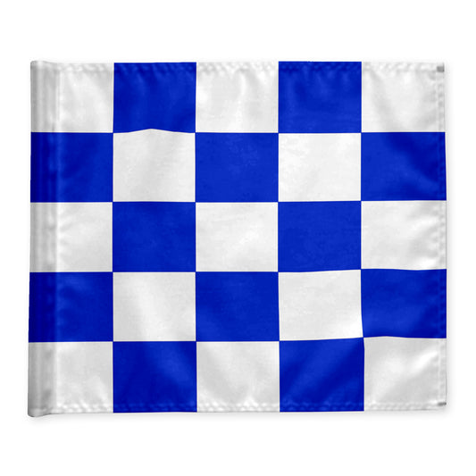 X-large Blue/white flag