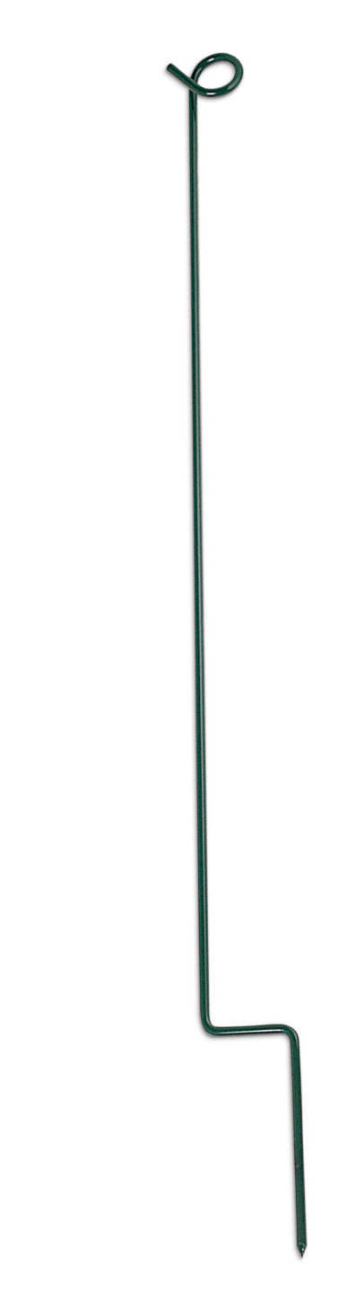 Green steel robe stakes