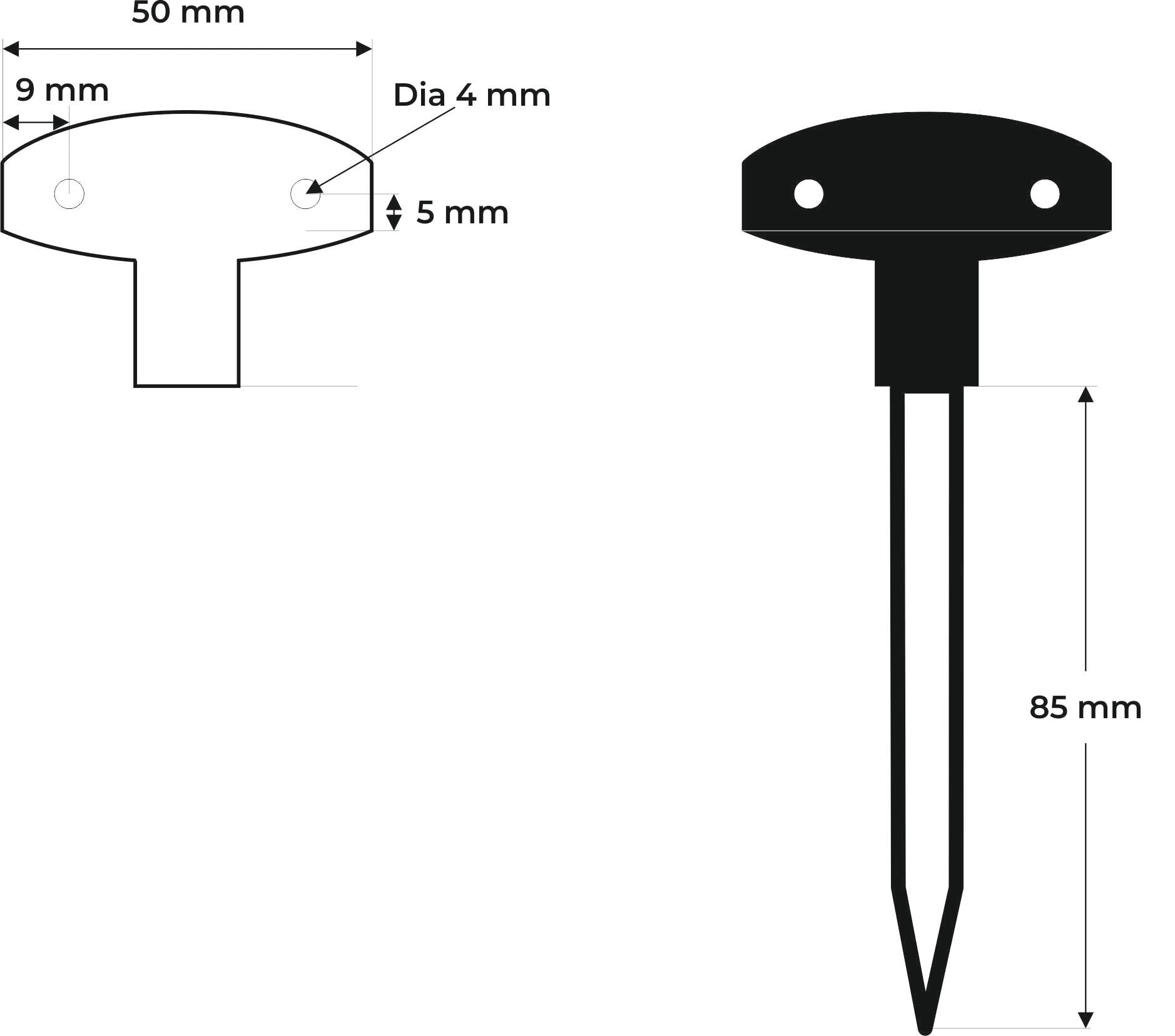 Sign holder to ball magazine