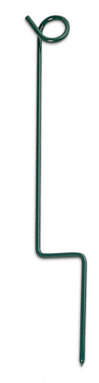 Green steel robe stakes