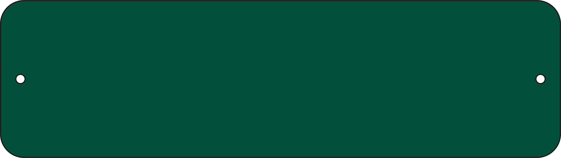 Sponsor Sign for Golf Ball Rack w/o print