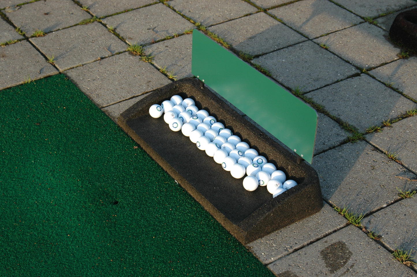Green Sign for Ball Tray